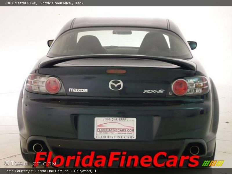 Nordic Green Mica / Black 2004 Mazda RX-8