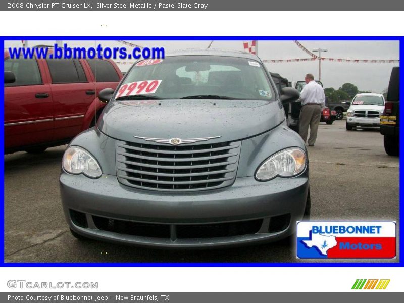 Silver Steel Metallic / Pastel Slate Gray 2008 Chrysler PT Cruiser LX