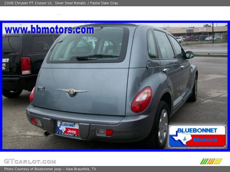 Silver Steel Metallic / Pastel Slate Gray 2008 Chrysler PT Cruiser LX
