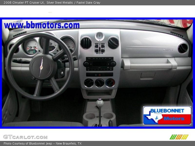 Silver Steel Metallic / Pastel Slate Gray 2008 Chrysler PT Cruiser LX