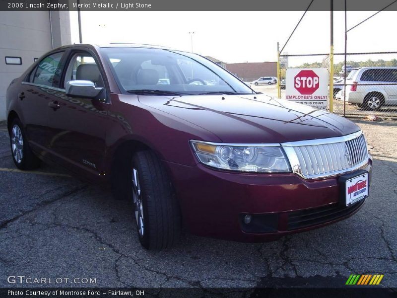 Merlot Metallic / Light Stone 2006 Lincoln Zephyr