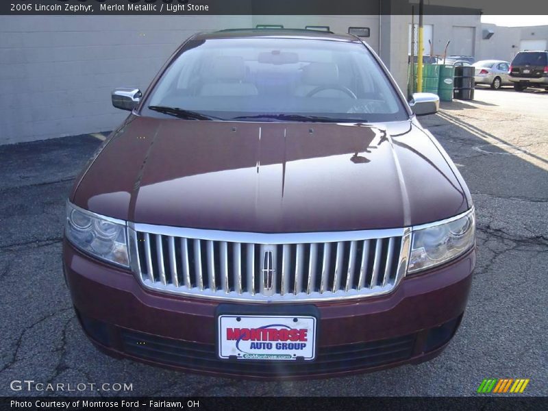 Merlot Metallic / Light Stone 2006 Lincoln Zephyr