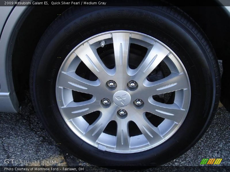 Quick Silver Pearl / Medium Gray 2009 Mitsubishi Galant ES