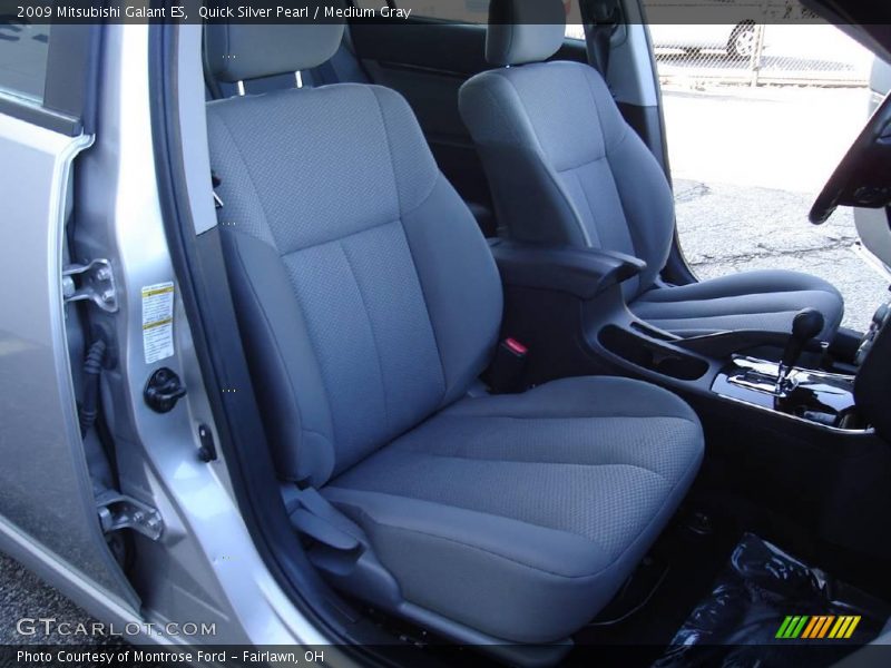 Quick Silver Pearl / Medium Gray 2009 Mitsubishi Galant ES