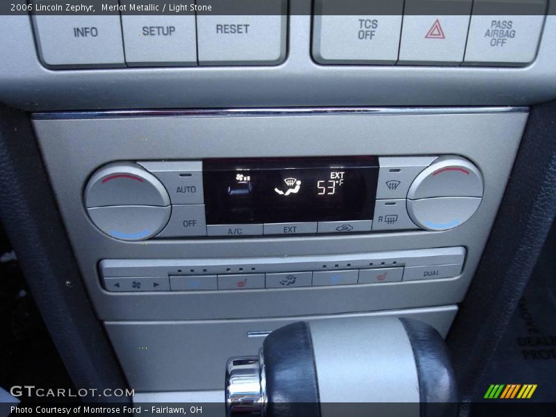Merlot Metallic / Light Stone 2006 Lincoln Zephyr
