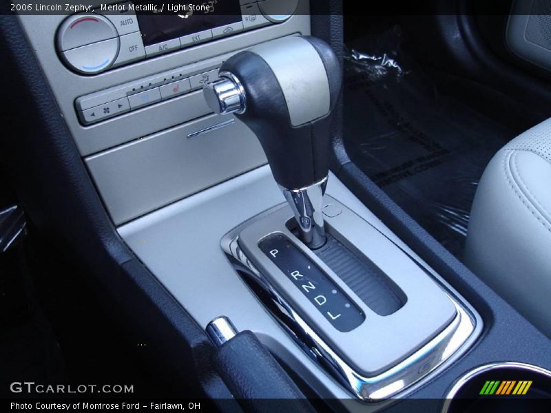 Merlot Metallic / Light Stone 2006 Lincoln Zephyr