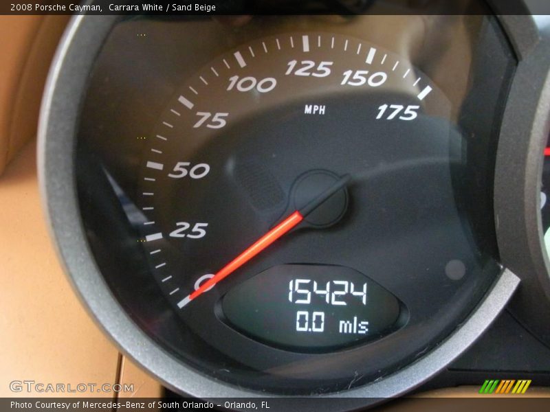 Carrara White / Sand Beige 2008 Porsche Cayman