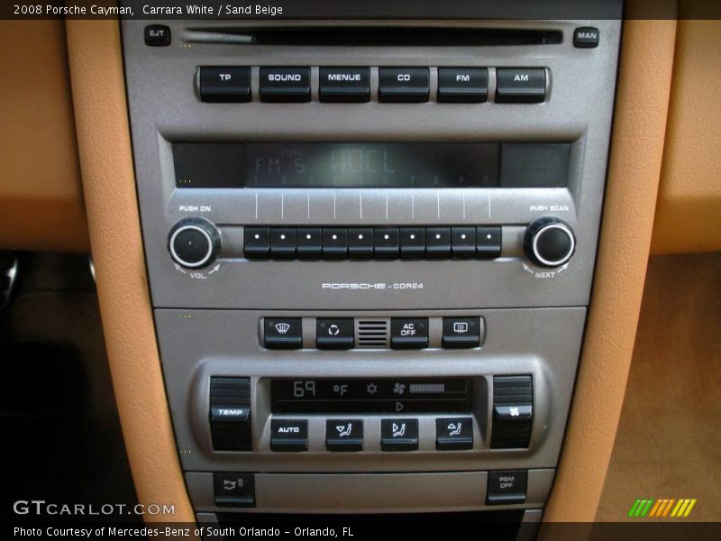 Carrara White / Sand Beige 2008 Porsche Cayman