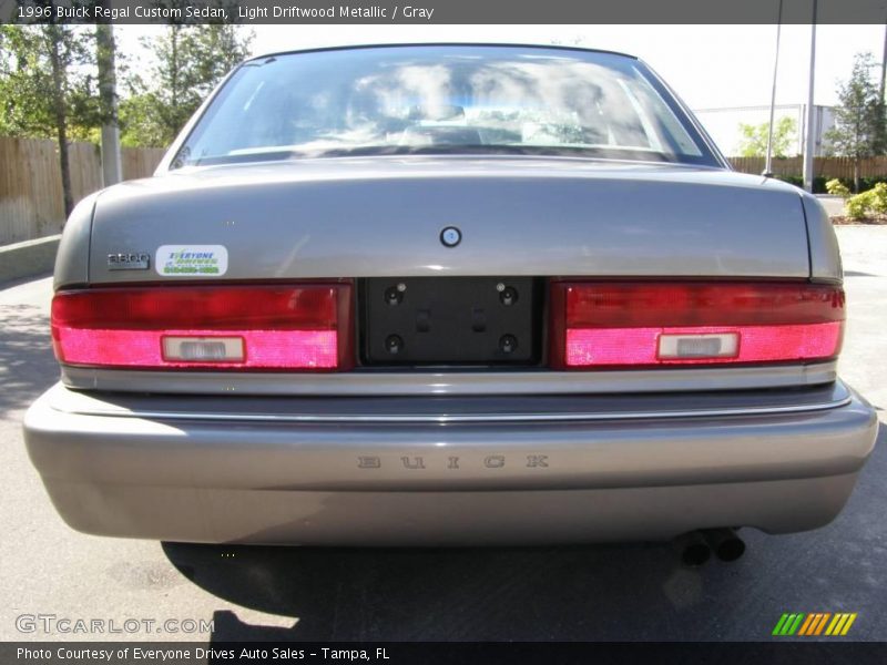 Light Driftwood Metallic / Gray 1996 Buick Regal Custom Sedan