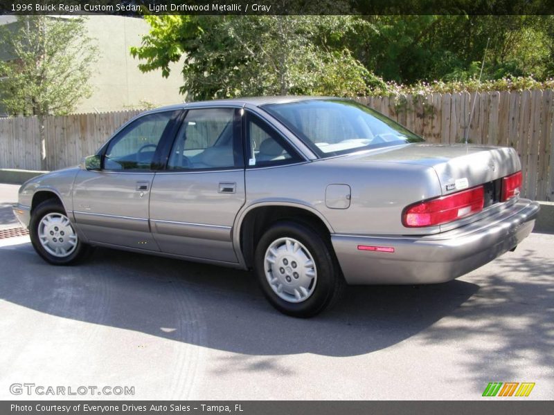 Light Driftwood Metallic / Gray 1996 Buick Regal Custom Sedan