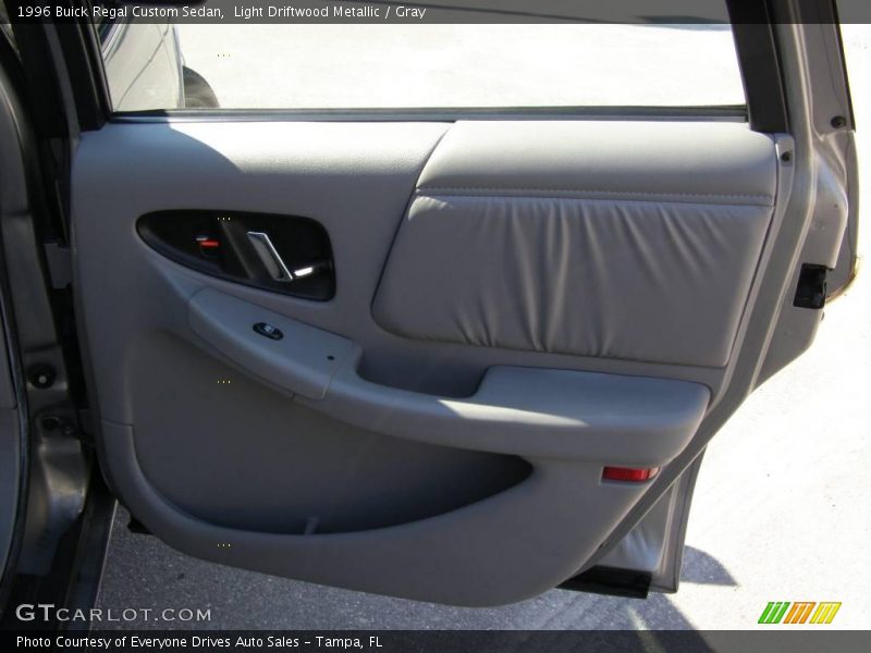 Light Driftwood Metallic / Gray 1996 Buick Regal Custom Sedan