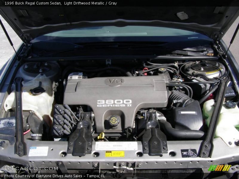 Light Driftwood Metallic / Gray 1996 Buick Regal Custom Sedan