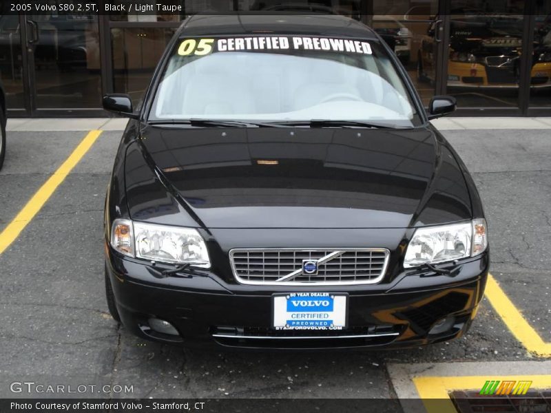 Black / Light Taupe 2005 Volvo S80 2.5T