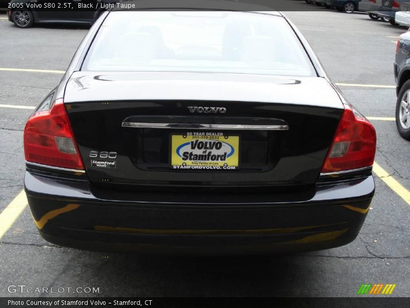 Black / Light Taupe 2005 Volvo S80 2.5T