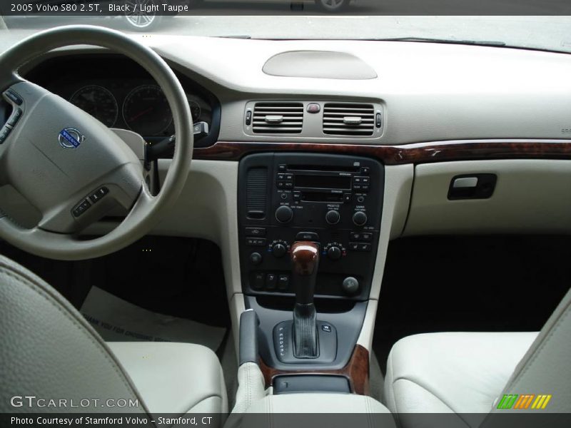Black / Light Taupe 2005 Volvo S80 2.5T