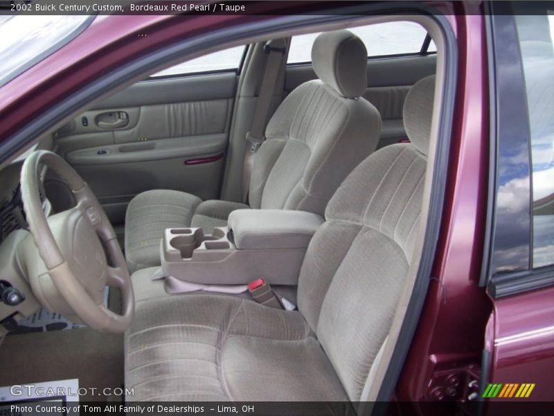 Bordeaux Red Pearl / Taupe 2002 Buick Century Custom