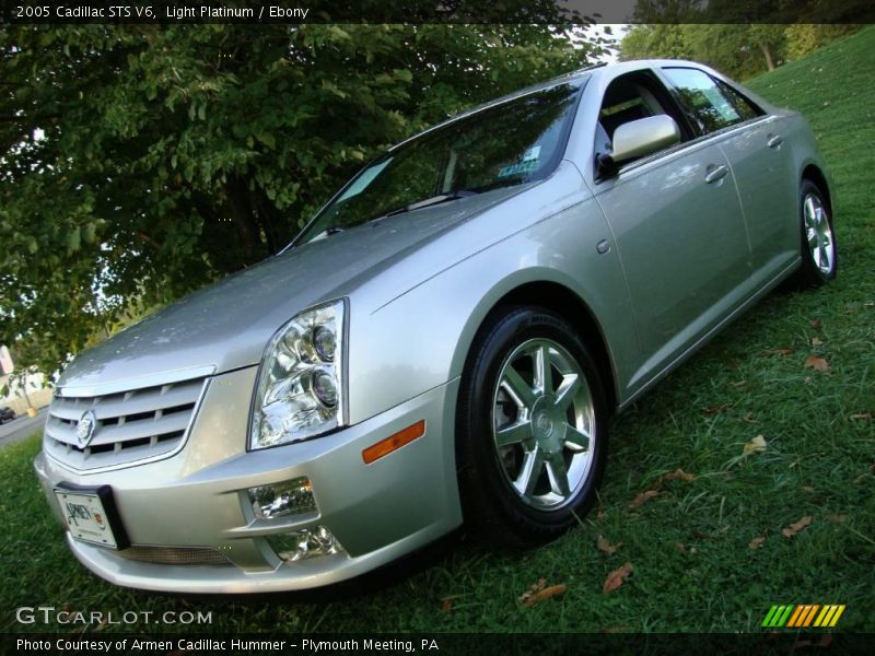 Light Platinum / Ebony 2005 Cadillac STS V6