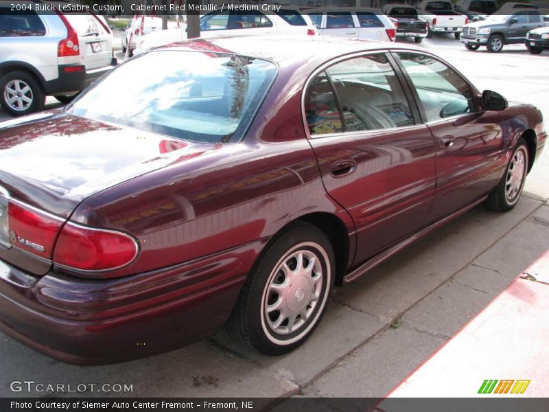 Cabernet Red Metallic / Medium Gray 2004 Buick LeSabre Custom