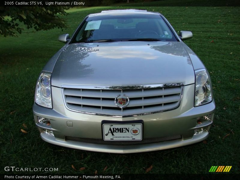 Light Platinum / Ebony 2005 Cadillac STS V6
