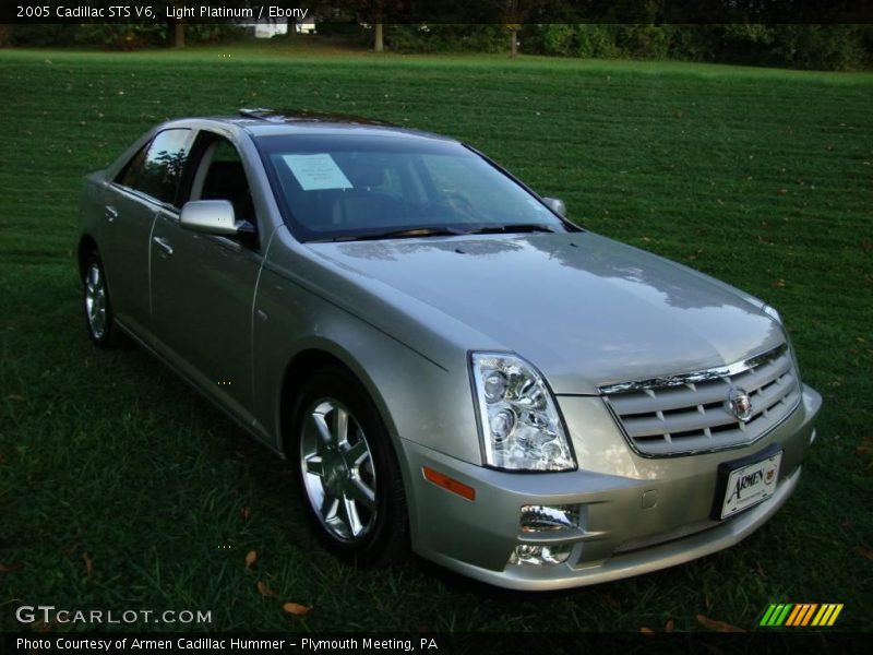Light Platinum / Ebony 2005 Cadillac STS V6