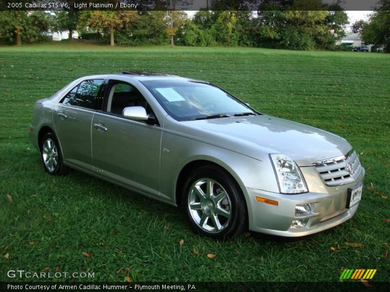 Light Platinum / Ebony 2005 Cadillac STS V6