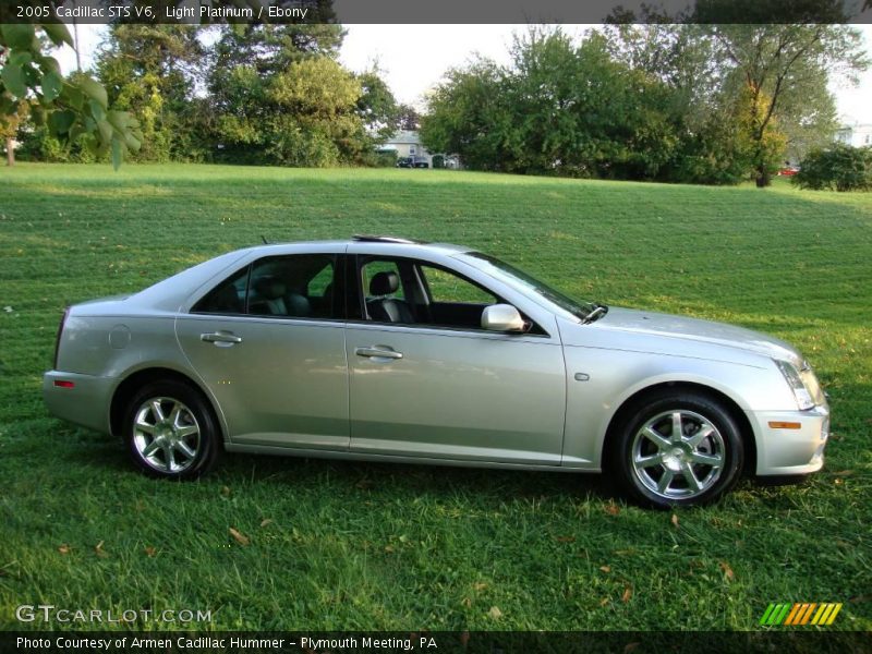 Light Platinum / Ebony 2005 Cadillac STS V6
