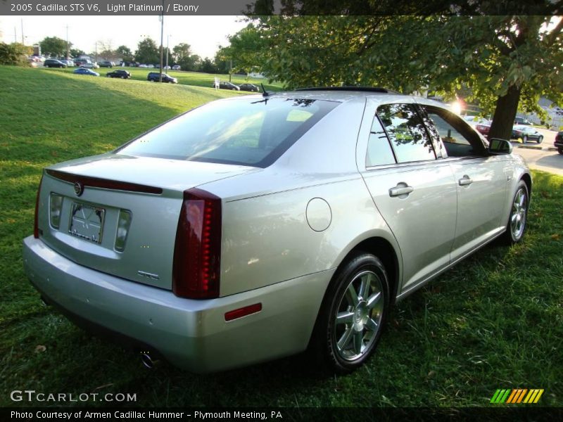 Light Platinum / Ebony 2005 Cadillac STS V6