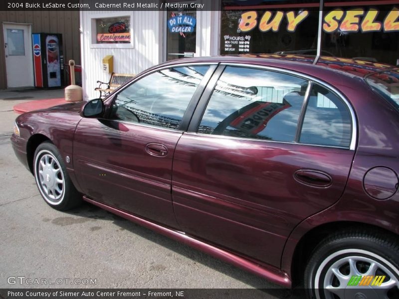 Cabernet Red Metallic / Medium Gray 2004 Buick LeSabre Custom