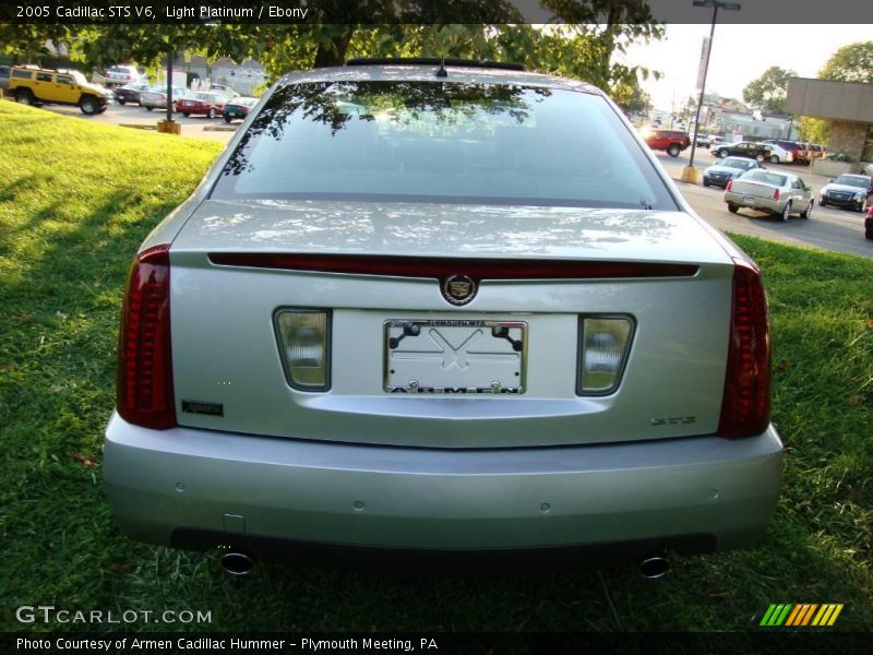 Light Platinum / Ebony 2005 Cadillac STS V6