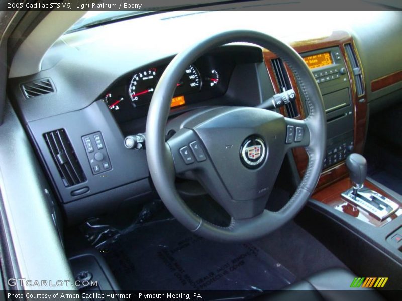 Light Platinum / Ebony 2005 Cadillac STS V6
