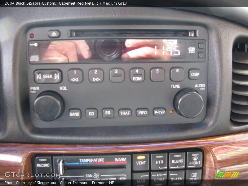 Cabernet Red Metallic / Medium Gray 2004 Buick LeSabre Custom