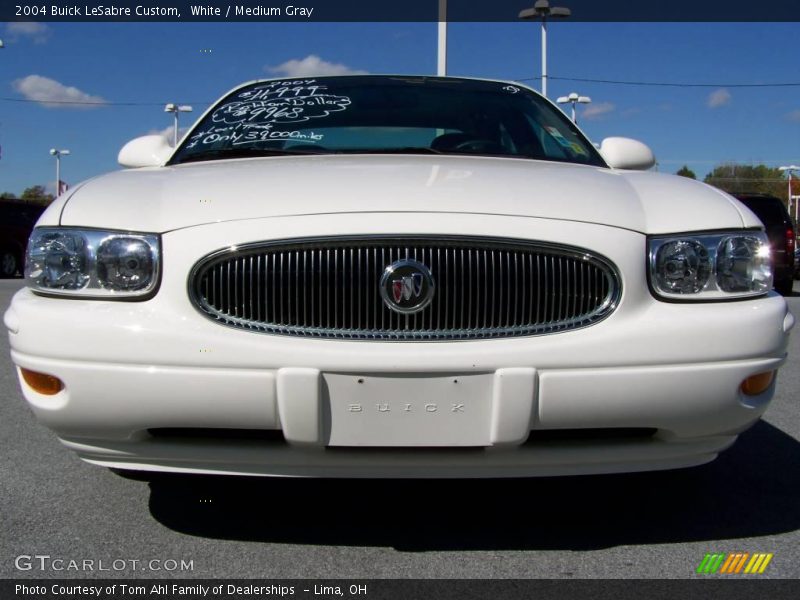 White / Medium Gray 2004 Buick LeSabre Custom