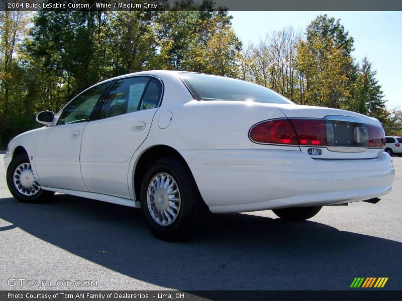 White / Medium Gray 2004 Buick LeSabre Custom