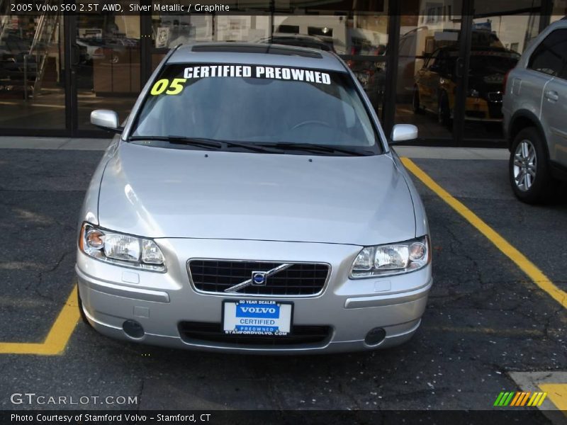 Silver Metallic / Graphite 2005 Volvo S60 2.5T AWD