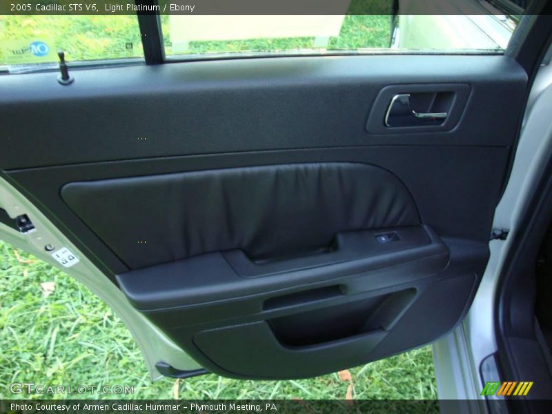 Light Platinum / Ebony 2005 Cadillac STS V6