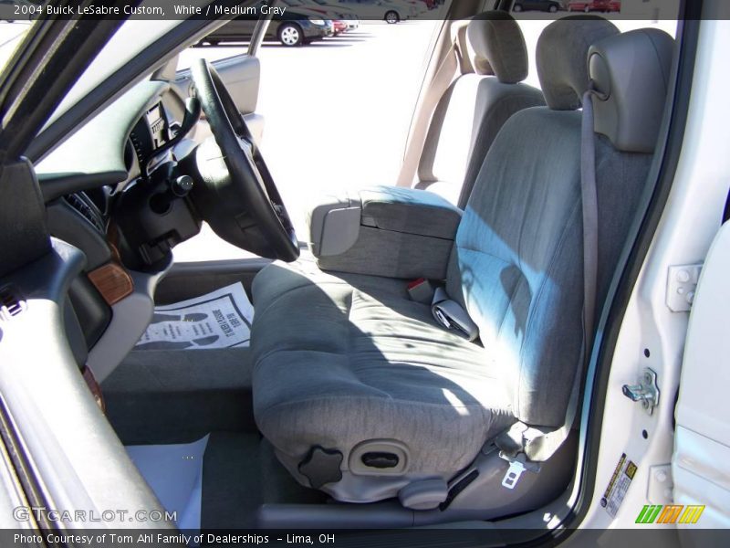 White / Medium Gray 2004 Buick LeSabre Custom