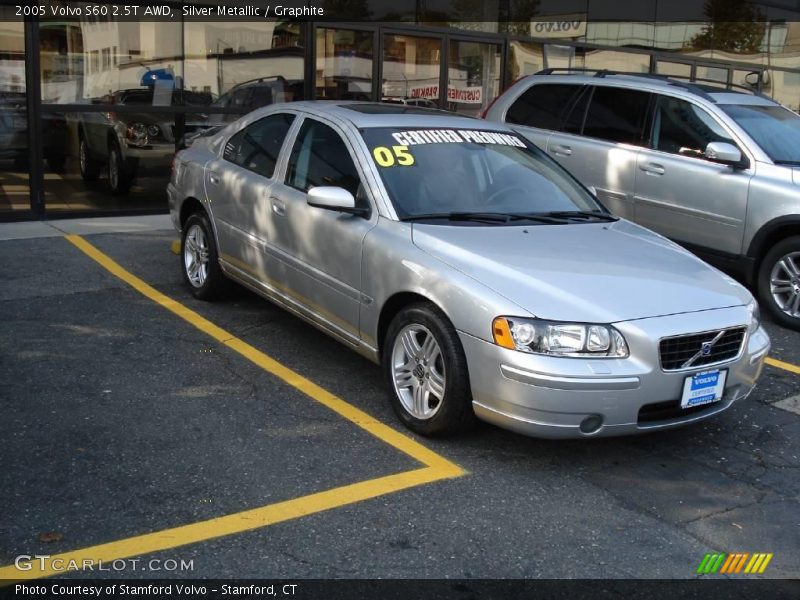 Silver Metallic / Graphite 2005 Volvo S60 2.5T AWD