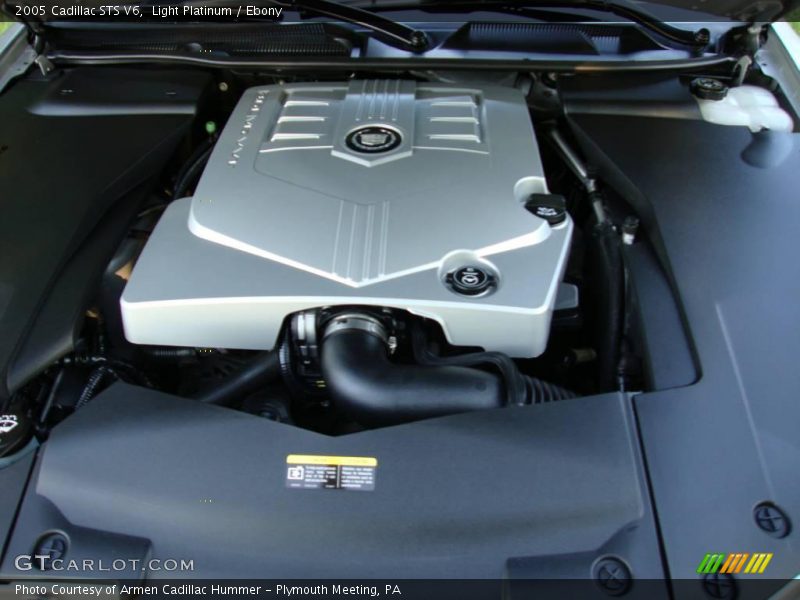 Light Platinum / Ebony 2005 Cadillac STS V6