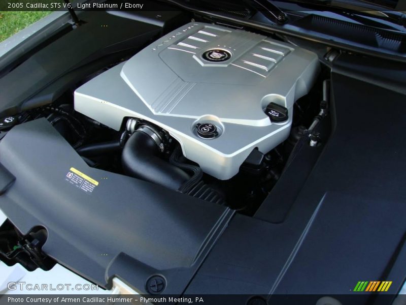 Light Platinum / Ebony 2005 Cadillac STS V6
