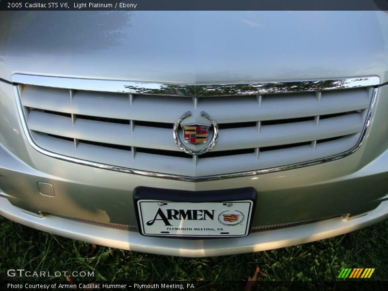 Light Platinum / Ebony 2005 Cadillac STS V6