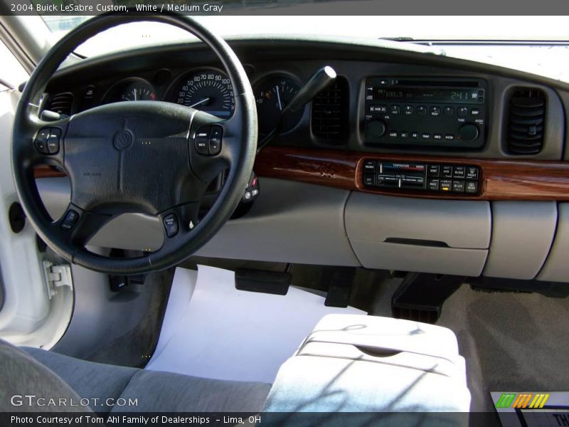 White / Medium Gray 2004 Buick LeSabre Custom