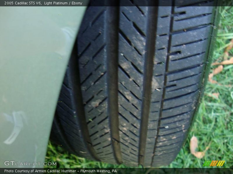 Light Platinum / Ebony 2005 Cadillac STS V6