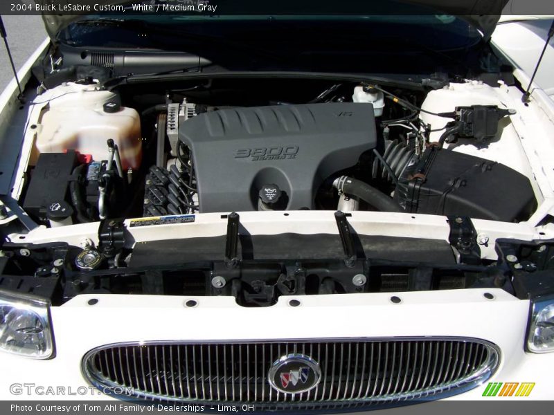 White / Medium Gray 2004 Buick LeSabre Custom