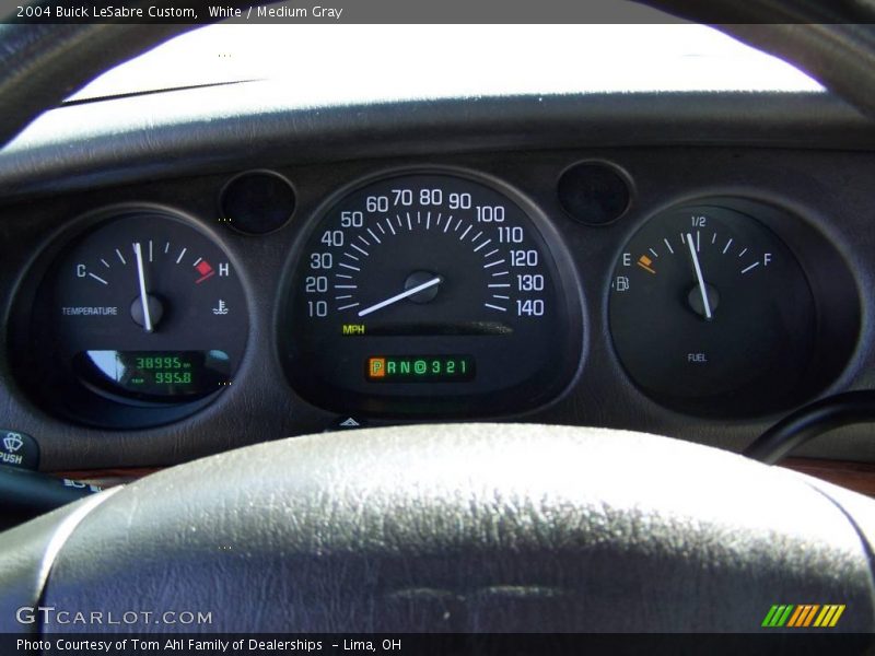 White / Medium Gray 2004 Buick LeSabre Custom