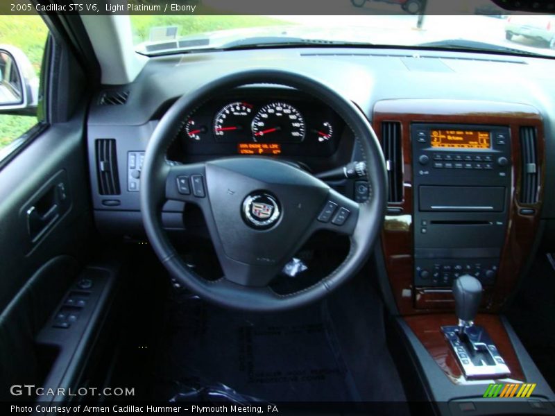 Light Platinum / Ebony 2005 Cadillac STS V6