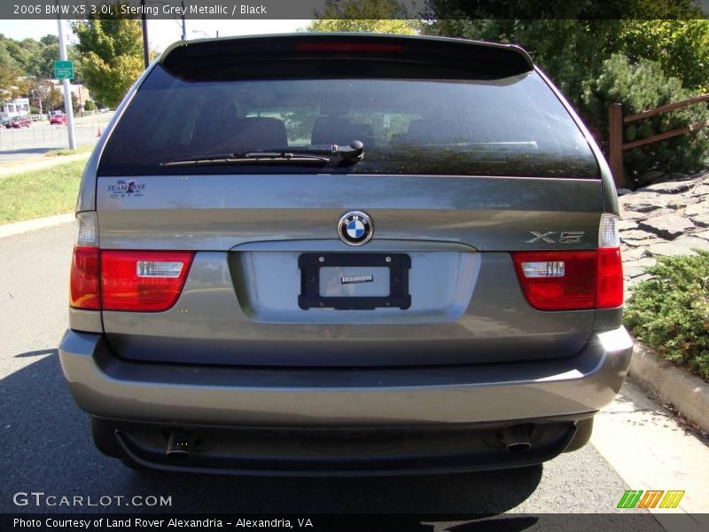 Sterling Grey Metallic / Black 2006 BMW X5 3.0i