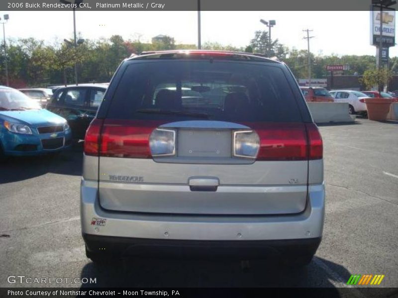 Platinum Metallic / Gray 2006 Buick Rendezvous CXL