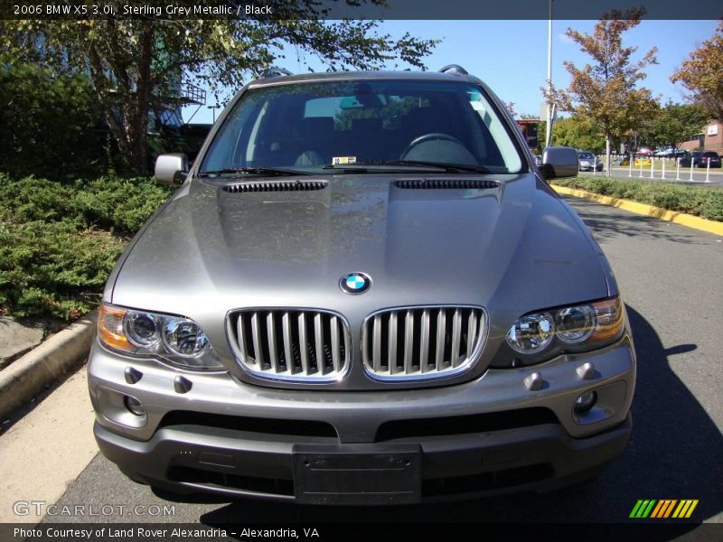 Sterling Grey Metallic / Black 2006 BMW X5 3.0i