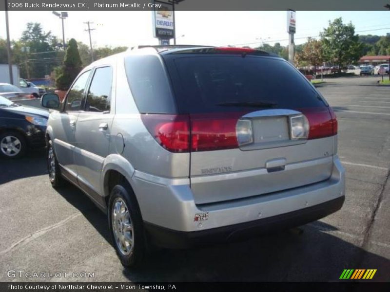 Platinum Metallic / Gray 2006 Buick Rendezvous CXL