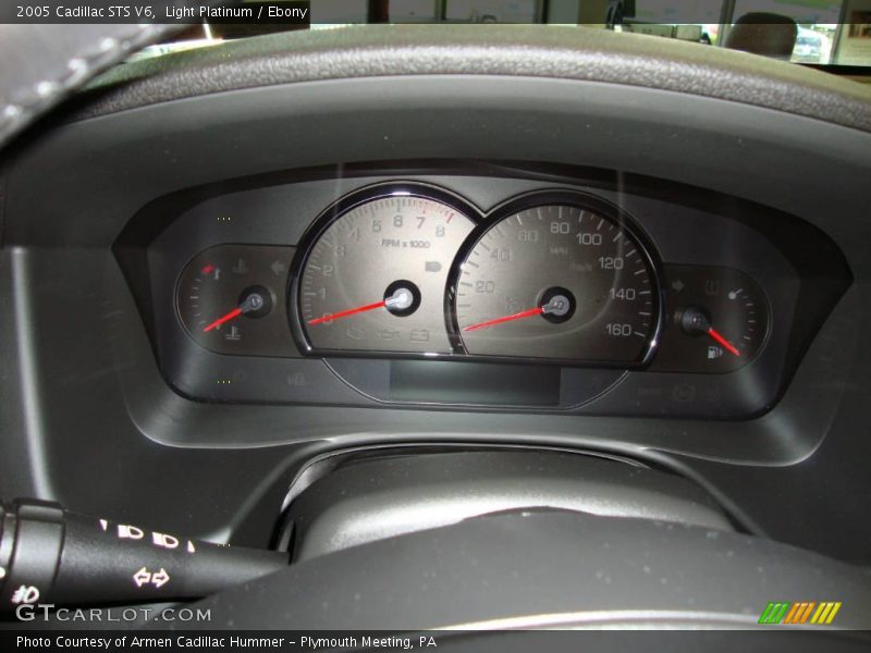 Light Platinum / Ebony 2005 Cadillac STS V6